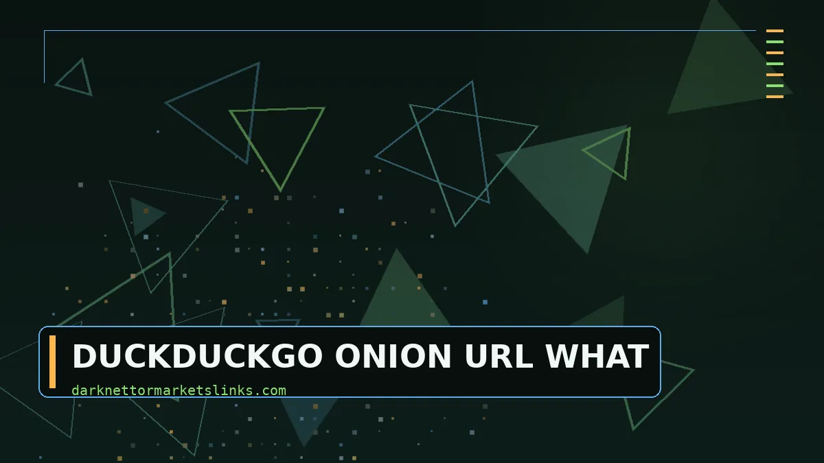 The DuckDuckGo Onion URL: A Clearnet Engine Reached Inside Tor