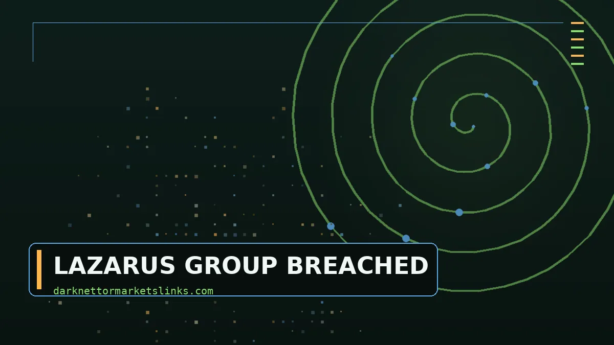Cisco Talos diagram of the Lazarus intrusion playbook against energy companies