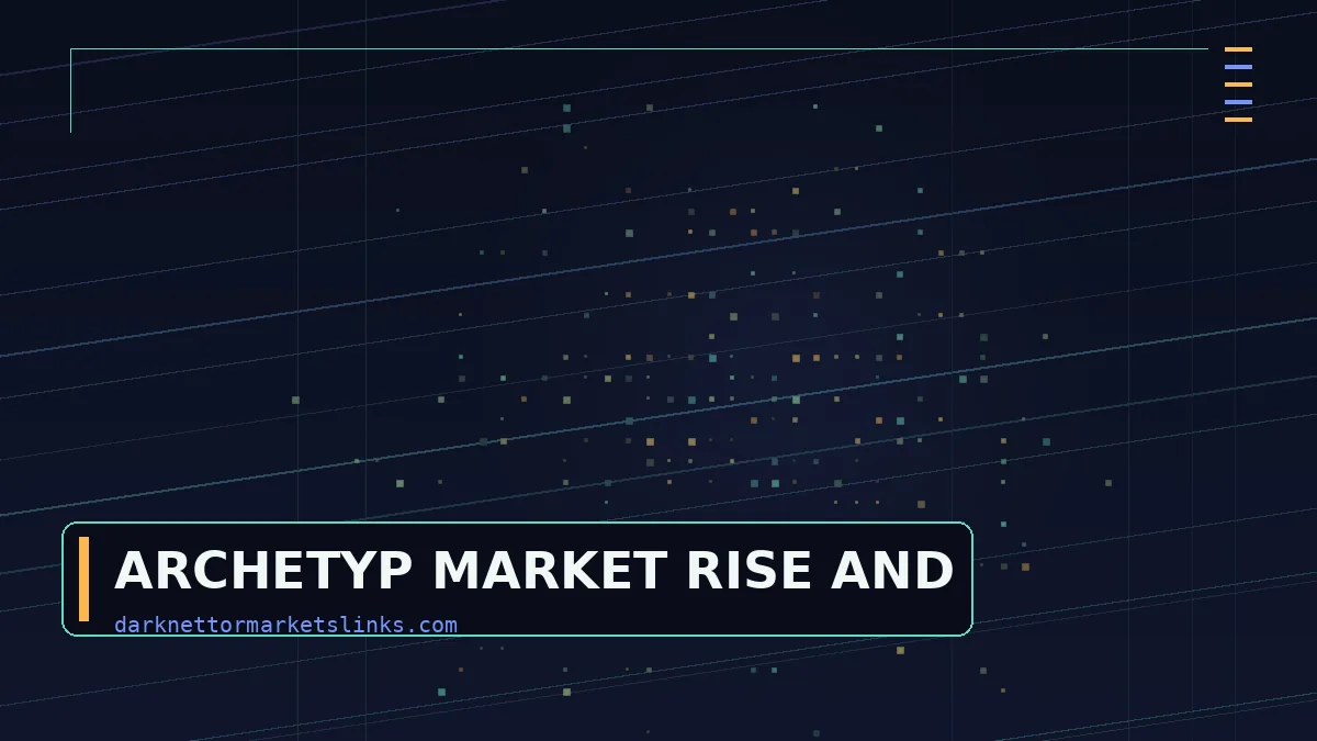Archetyp wallet page: the market accepted Monero only