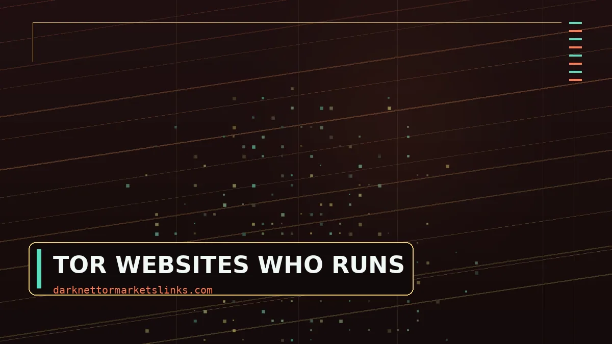 Who Runs Tor Websites, and What Their Motives Tell You