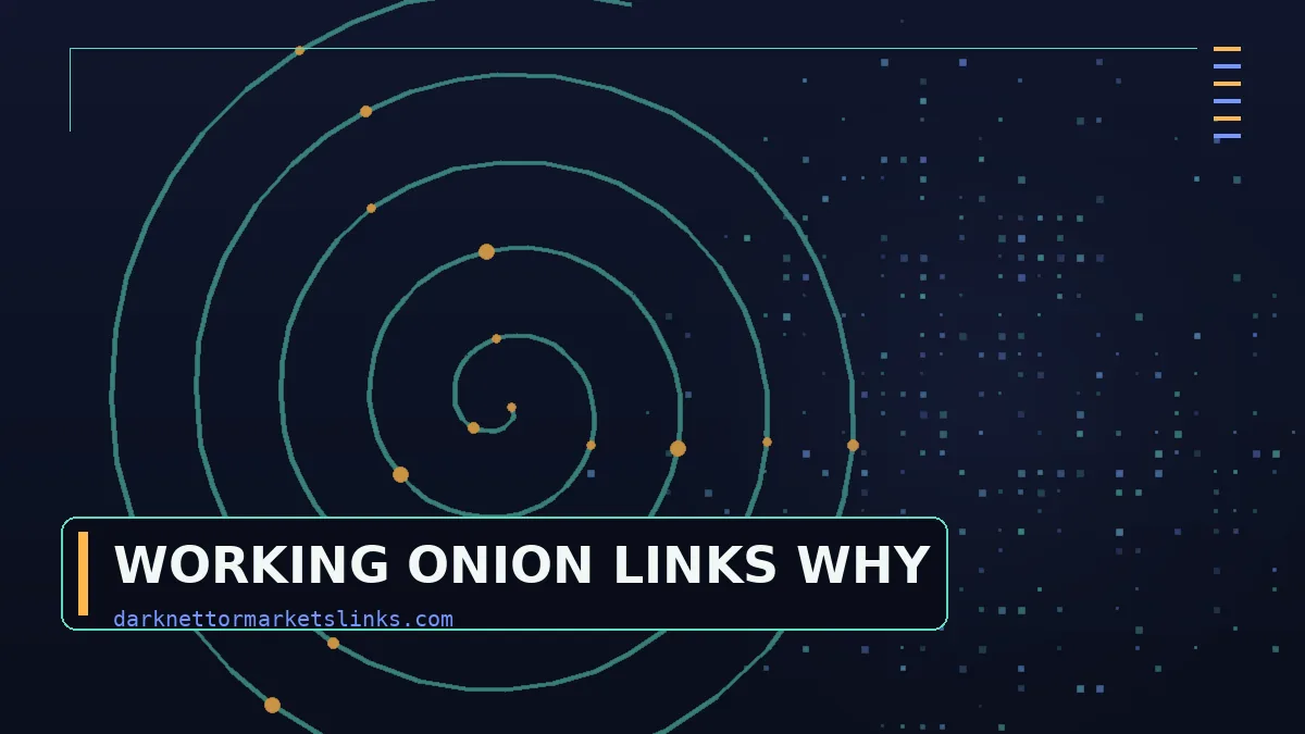 Working Onion Links: Why Onion Services Go Down and What a Failure Actually Means