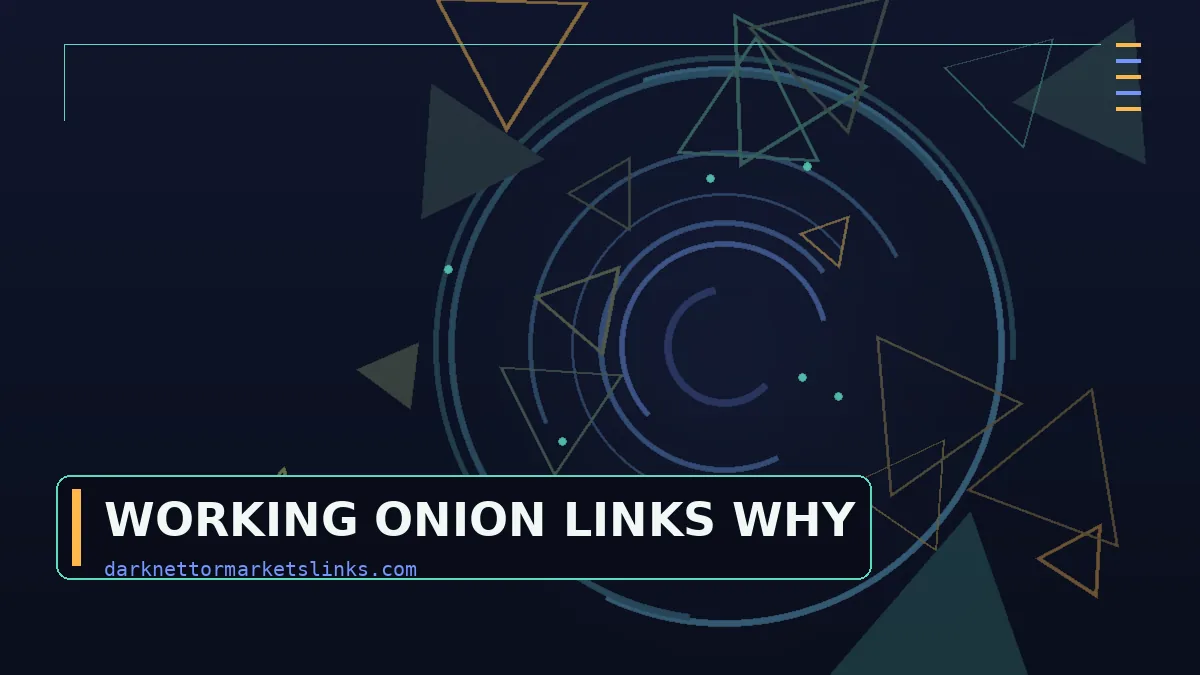 Working Onion Links: Why Onion Services Go Down and What a Failure Actually Means